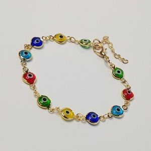 Evil eye bracelet
